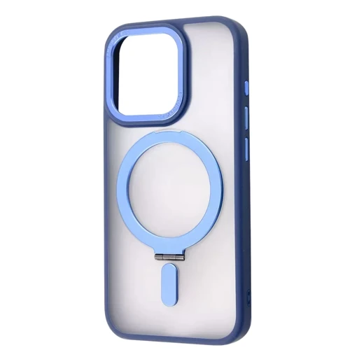 Чехол для iPhone WAVE Premium Attraction Case with Magnetic Ring Blue for iPhone 15 Pro Max