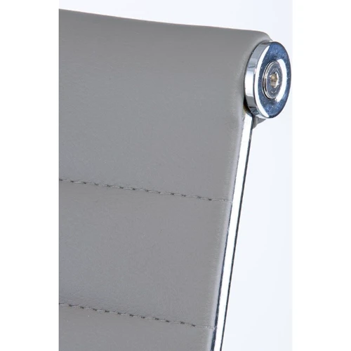 Конференц-крісло Special4You Solano office artleather grey (E5883): Оснащення Без коліщатків, підлокітники