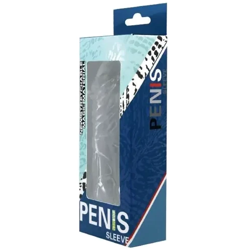 Насадка на член LYBAILE Super Silikon Penis Sleeve Clear
