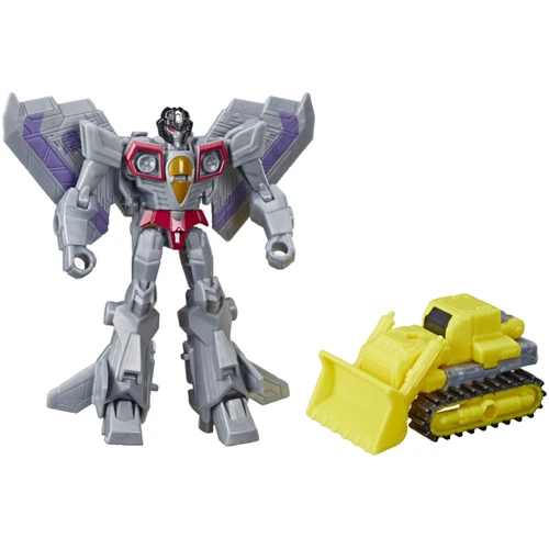 Transformers Hasbro Фигурка Трансформеры Кибервселенная Спарк Армор 13см TRA Cyberverse Spark Armor Starscream E4219_E4298
