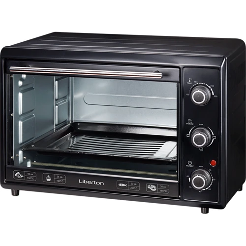 Електрична духовка настільна Liberton LEO-400 Black