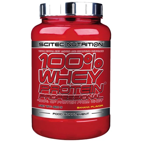 Протеин Scitec Nutrition 100% Whey Protein Professional 920 g /30 servings/ Chocolate Peanut Butter