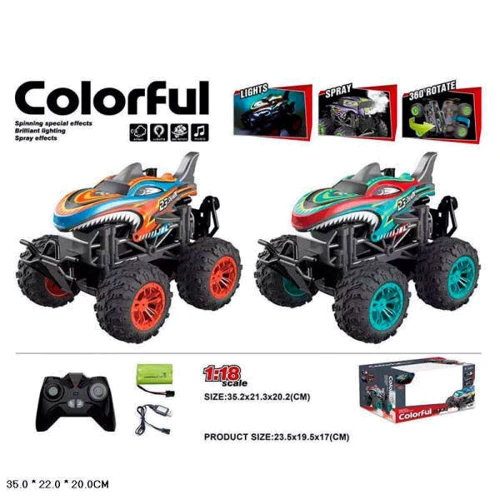 Машинка перевертыш Ulje Colorful UJ99-T182 на радиоуправлении 2 цвета