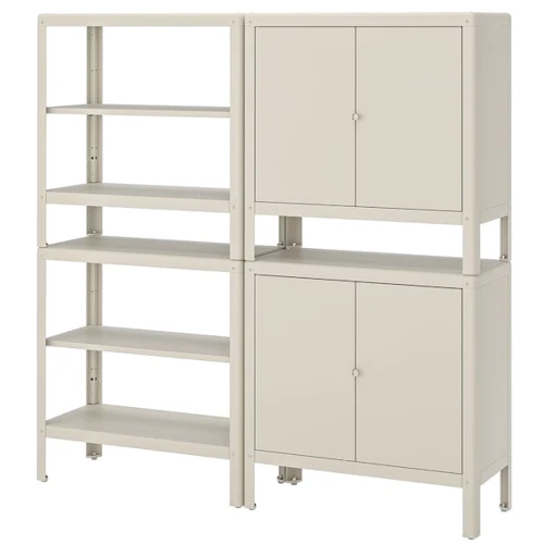 Книжкова шафа на 2 тумби ІКЕА Kolbjorn 161х37х161 см (592.916.34)