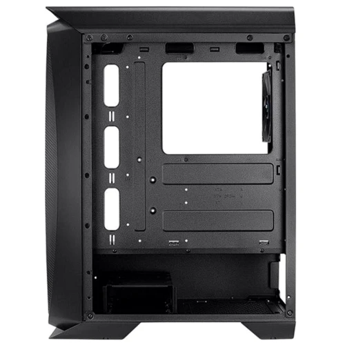 Корпус AeroCool Aero One-G-BK-v1 (ACCM-PB17013.11): Материал передней панели пластик, сталь