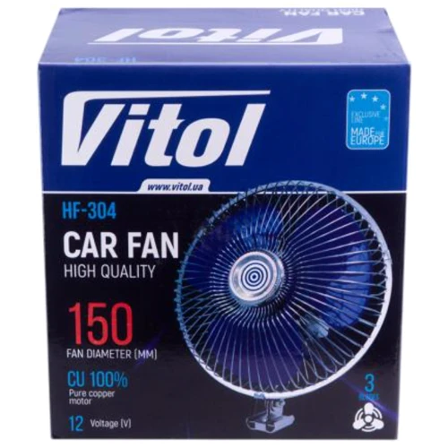 Автомобильный вентилятор Vitol HF-304 фото 3