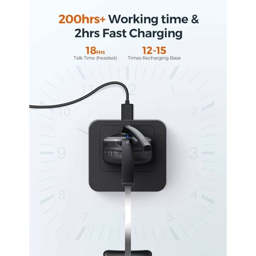 Наушники Mpow M5 Pro Black: Тип крепления оголовные