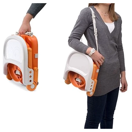 Стульчик для кормления Chicco Pocket Snack Silver (79340.49): Тип трансформер