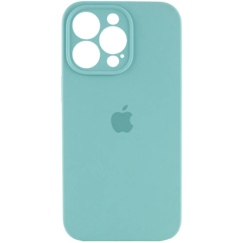 Чехол для iPhone Mobile Case Silicone Case Full Camera Protective Marine Green for iPhone 15 Pro Max