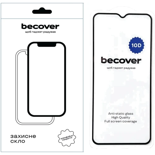 Аксессуар для смартфона BeCover Tempered Glass 10D Black for Nokia C32 (711522)
