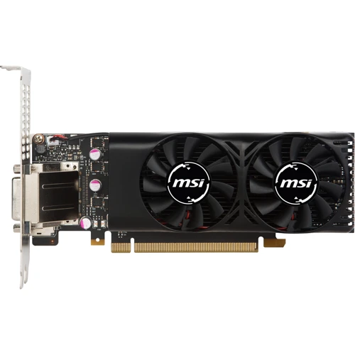 Видеокарта MSI GeForce GTX 1050 TI 4GT LP: Объем памяти, Гб 4