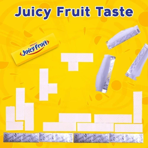 Жевательная резинка Wrigleys Juicy Fruit 14 г (DL17192): Вес нетто 14 г