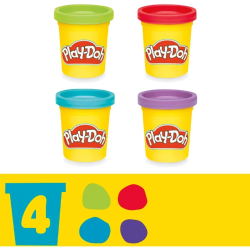 Набір для творчості HASBRO PLAY-DOH PD із пластиліном та зі складним килимком для зберігання (F9143) фото 5