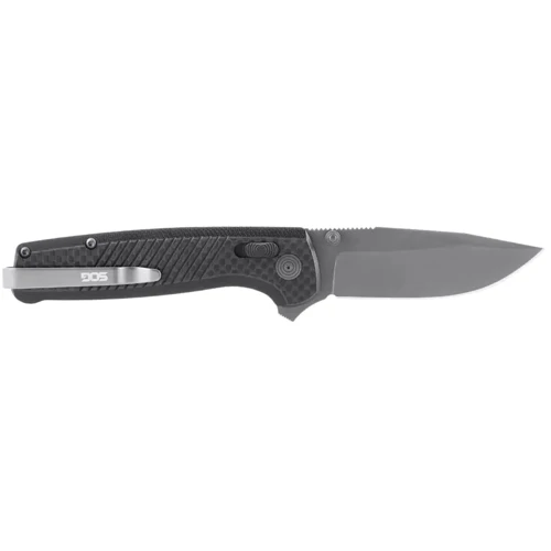 Нож SOG Terminus XR LTE, Carbon/Graphite (SOG TM1032-BX): Система открывания одной рукой Есть