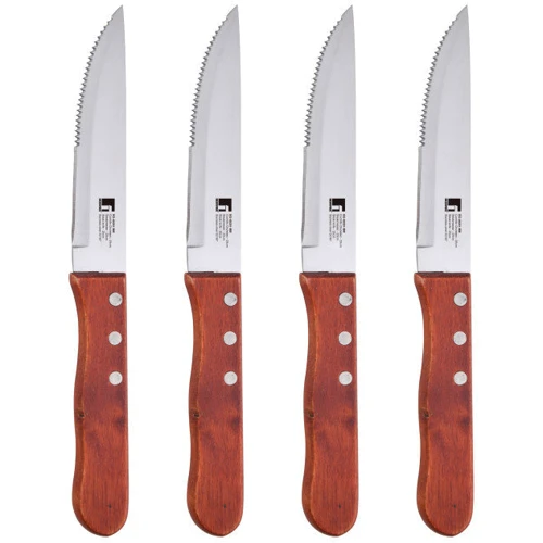Набір кухонних ножів Bergner Bbq lovers для стейків 4 ін. (BG-40201-MM)						