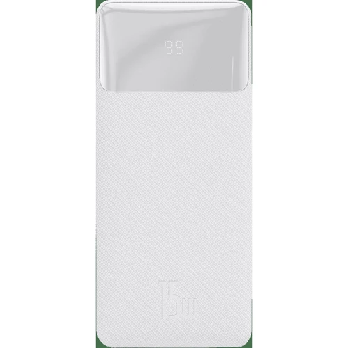 Внешний аккумулятор Baseus Power Bank 10000mAh Bipow Display 15W White (PPDML-I02)
