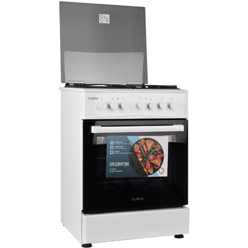 Плита комбинированная Grifon C633W-CAB2: Управление механическое