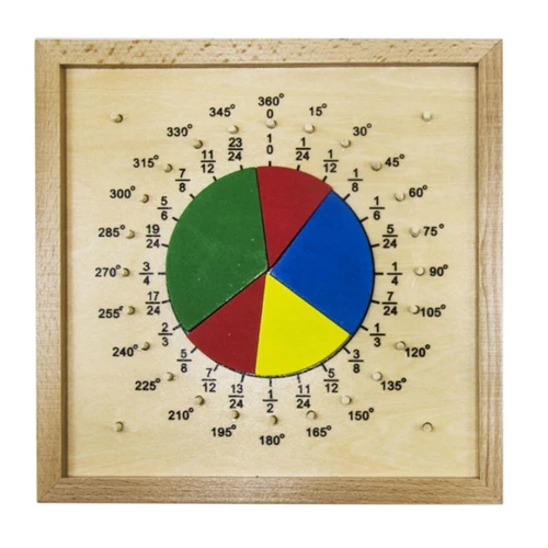 Доска обучающая Руди Дроби углы геоборд (Д148уа): Производитель Руди