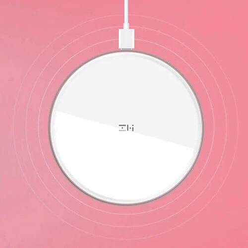Зарядное устройство Xiaomi ZMI Wireless Charger 10W White/Pink with Wall Charger (WTX10) фото 7