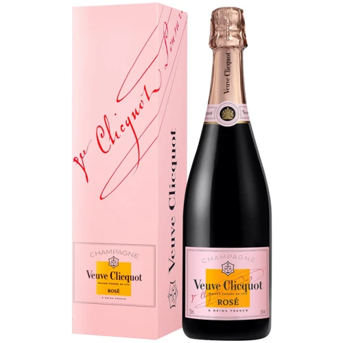 Шампанское Veuve Clicquot Ponsardin «Rose» (сухое, розовое), with gift box, 0.75 л