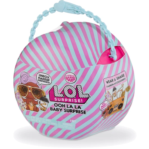 Игровой набор с куклой L.O.L. SURPRISE! серии "Ooh La La Baby Surprise" - МИНИ-ДИВА (с аксесс.) (562481): Особенности Меняет цвет, С блестками