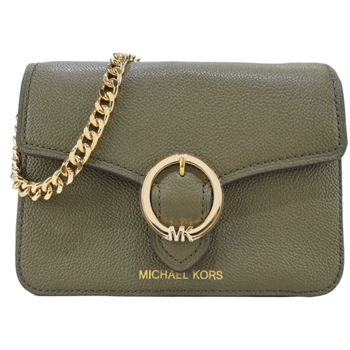 Жіноча сумка крос боді Michael Kors зелена (193599733814)