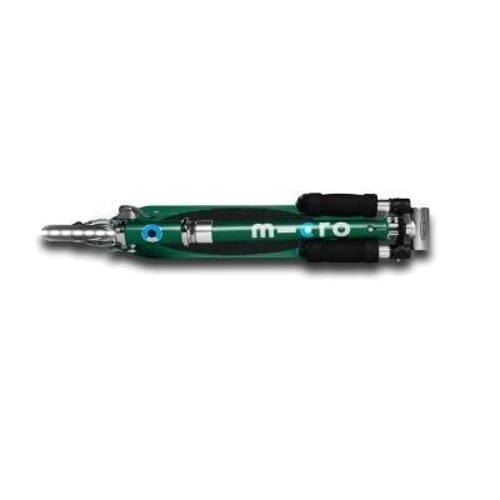 Самокат MICRO серии "Sprite LED" – зеленый лес (до 100 кг, 2-х колесный, свет): Тип колес литые