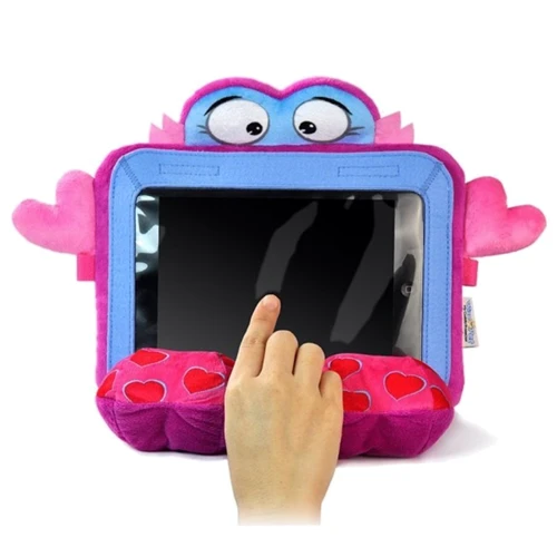 Мягкая игрушка ЧИЧИ, чехол для планшетов 7-8 дюймов, розовая, (в коробке)