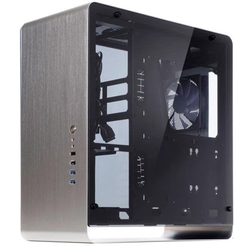 Корпус QUBE Hawk Silver (QBX4A_WSNU3): Форм-фактор материнской платы ATX/MicroATX/Mini-ITX