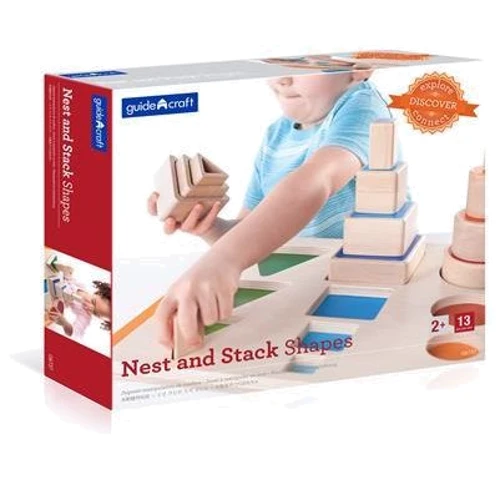 Набір для навчання Guidecraft Manipulatives Форми і простір (G6737)