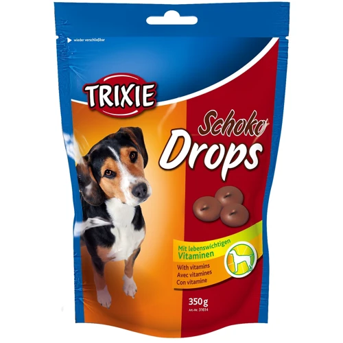 Ласощі Trixie Drops для собак з шоколадом 350 г (4011905316147)