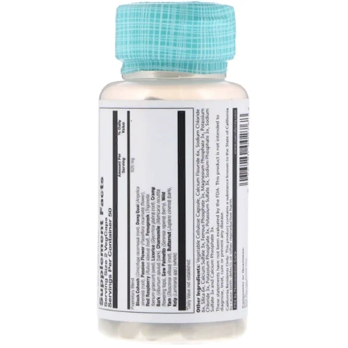 Solaray, Female Hormone Blend SP-7C, 100 VegCaps (SOR-00276): Форма випуску капсули