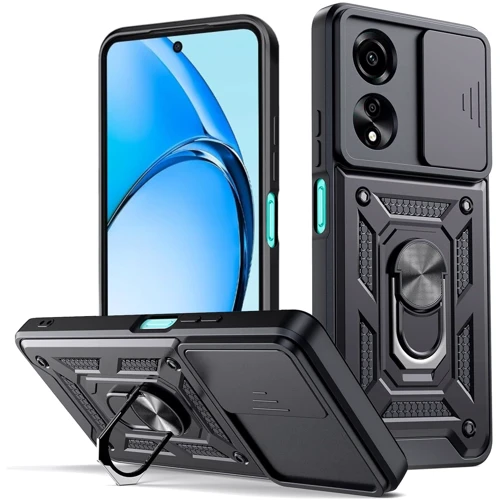 Чохол для телефона BeCover Military Black for Oppo A60 (713078)
