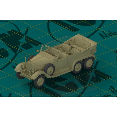 Германский автомобиль G4 (1935 production), WWII German Staff (ICM72471): Производитель ICM