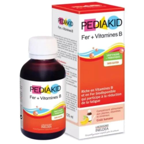 Pediakid Iron + Vitamin B Железо и витамин В сироп для детей 125 мл: Тип Железо