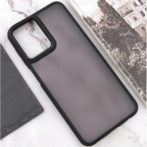 Чехол для телефонов Epik TPU+PC Lyon Frosted Case Black for Motorola Moto E13: Материал PC + TPU