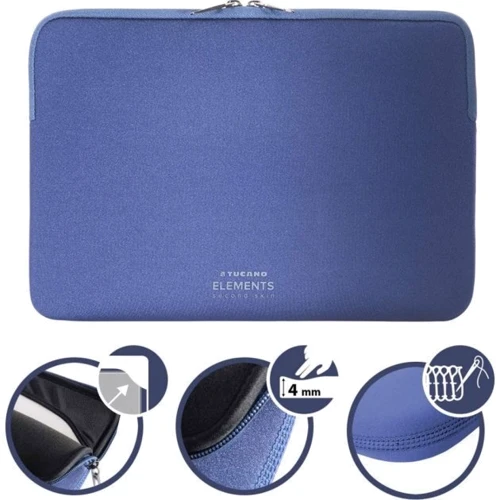 Tucano New Elements Blue (BF-E-MBA13-B) for MacBook 13": Тип аксессуара чехол