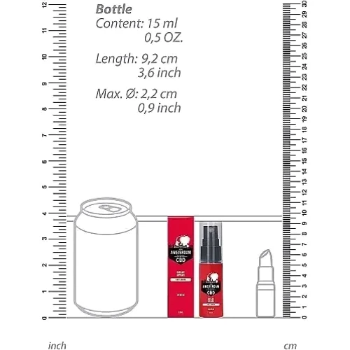 Спрей пролонгирующий Original CBD from Amsterdam - Delay Spray, 15 ml