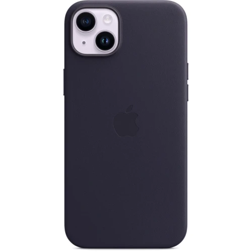 Чохол для iPhone Apple for iPhone 14 Plus Leather Case with MagSafe Ink (MPPC3) : Матеріали кожа