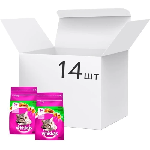 Сухий корм Whiskas для котів з ягням 14х300 г (5998749106020): Клас Премиум