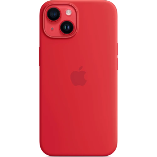 Чехол для iPhone Apple iPhone 14 Silicone Case with MagSafe - (PRODUCT)RED (MPRW3ZE/A): Тип чехла накладка на заднюю часть