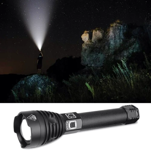 Ліхтар туристичний Heckermann XHP90 Zoom 5000mAH (4190): Світловий потік, лм 3000