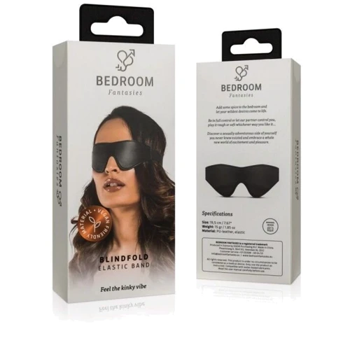 Маска Bedroom Fantasies Blindfold Elastic Band - Black