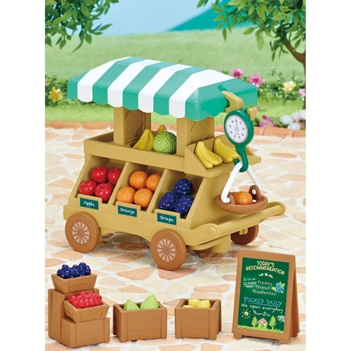 Ігровий набір Sylvanian Families Візок з фруктами (5265): Серія Sylvanian Families