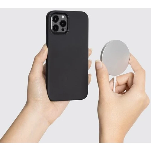 Чехол для iPhone SwitchEasy MagSkin MFM Black (GS-103-179-224-11) for iPhone 12 Pro Max: Тип чехла накладка на заднюю часть