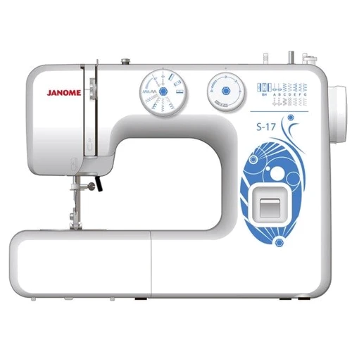 Швейна машина Janome S-17: Максимальна ширина строчки, мм 5