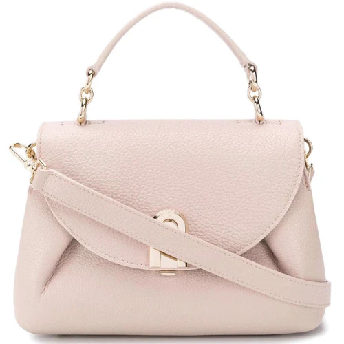 Женская сумка-сэтчел Furla Ambra S бежево-розовая (1044979)