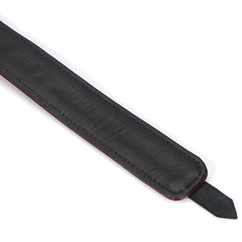 Ошейник с поводком Liebe Seele Wine Red Collar and Leash