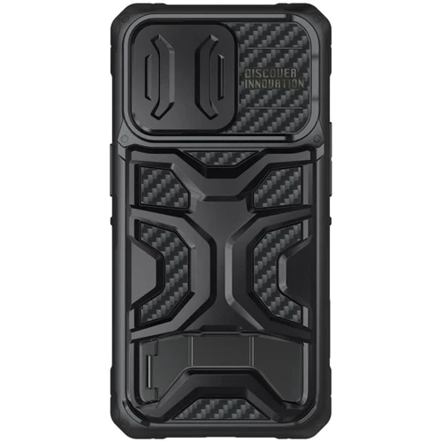 Чехол для iPhone Nillkin CamShield Adventurer Pro Armor Black for iPhone 14 Pro Max: Материалы поликарбонат и полиуретан