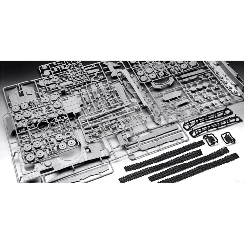 Сборная модель-копия Revell Танк Леопард 2 A6M+ уровень 5 масштаб 1:35 фото 6